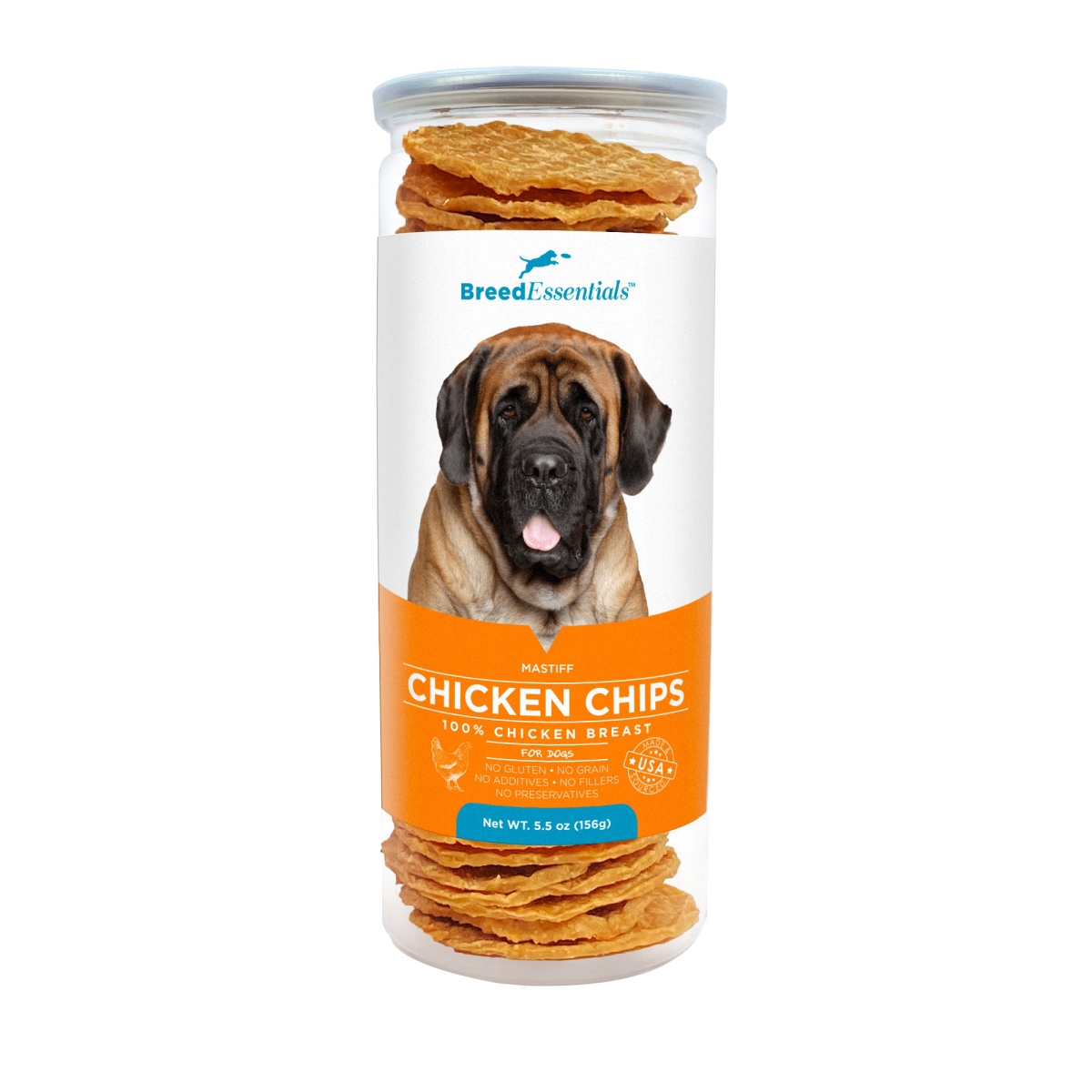 Picture of Breed Essentials 197247001126 5.5 oz Chicken Chips - Mastiff