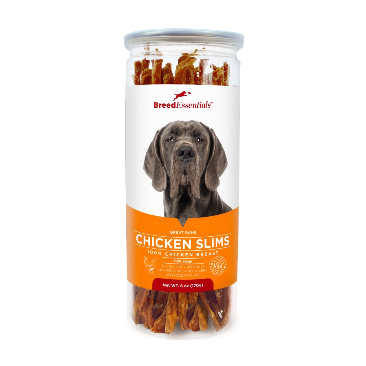 Picture of Breed Essentials 197247001713 6 oz Chicken Slims - Great Dane