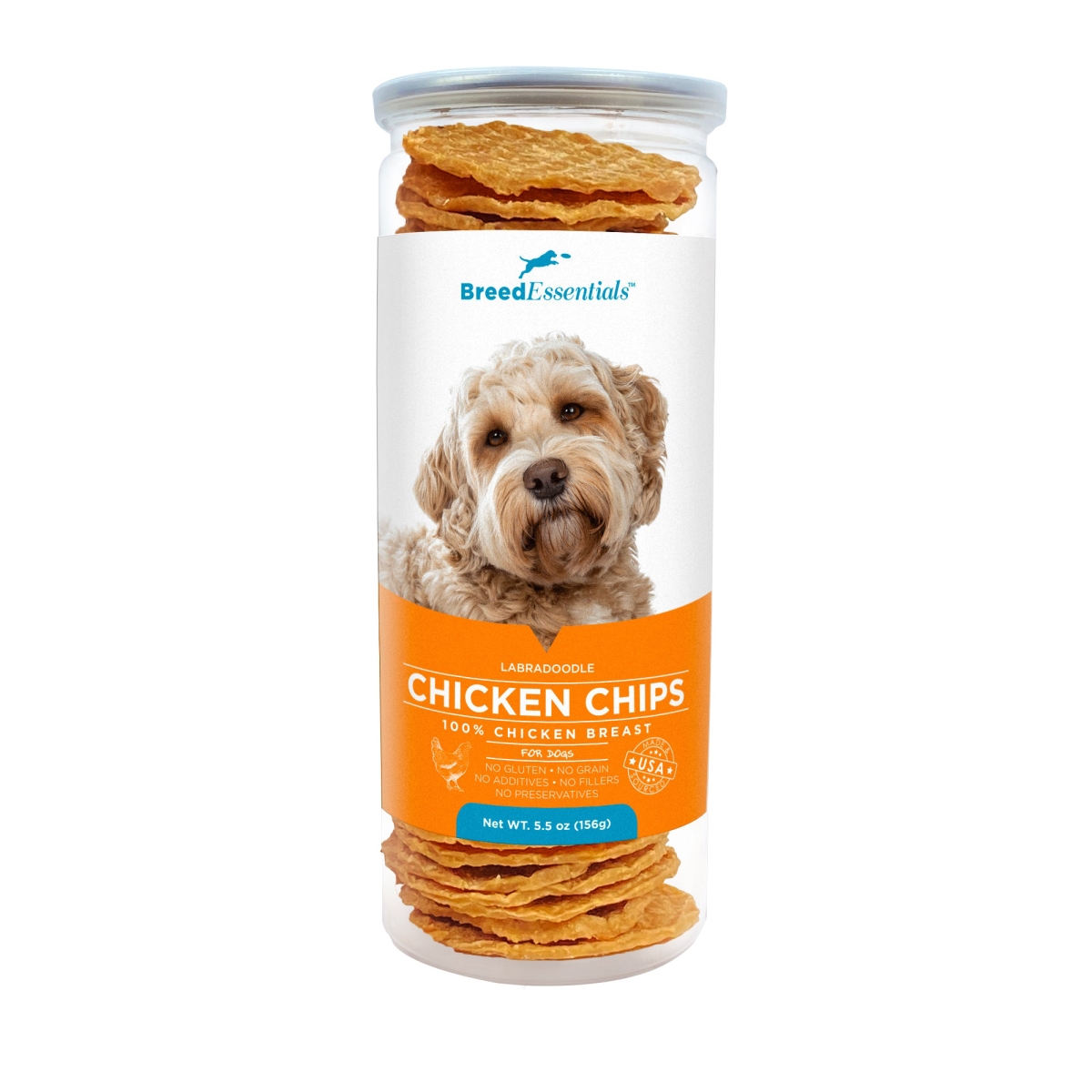 Picture of Breed Essentials 197247001775 5.5 oz Chicken Chips - Labradoodle