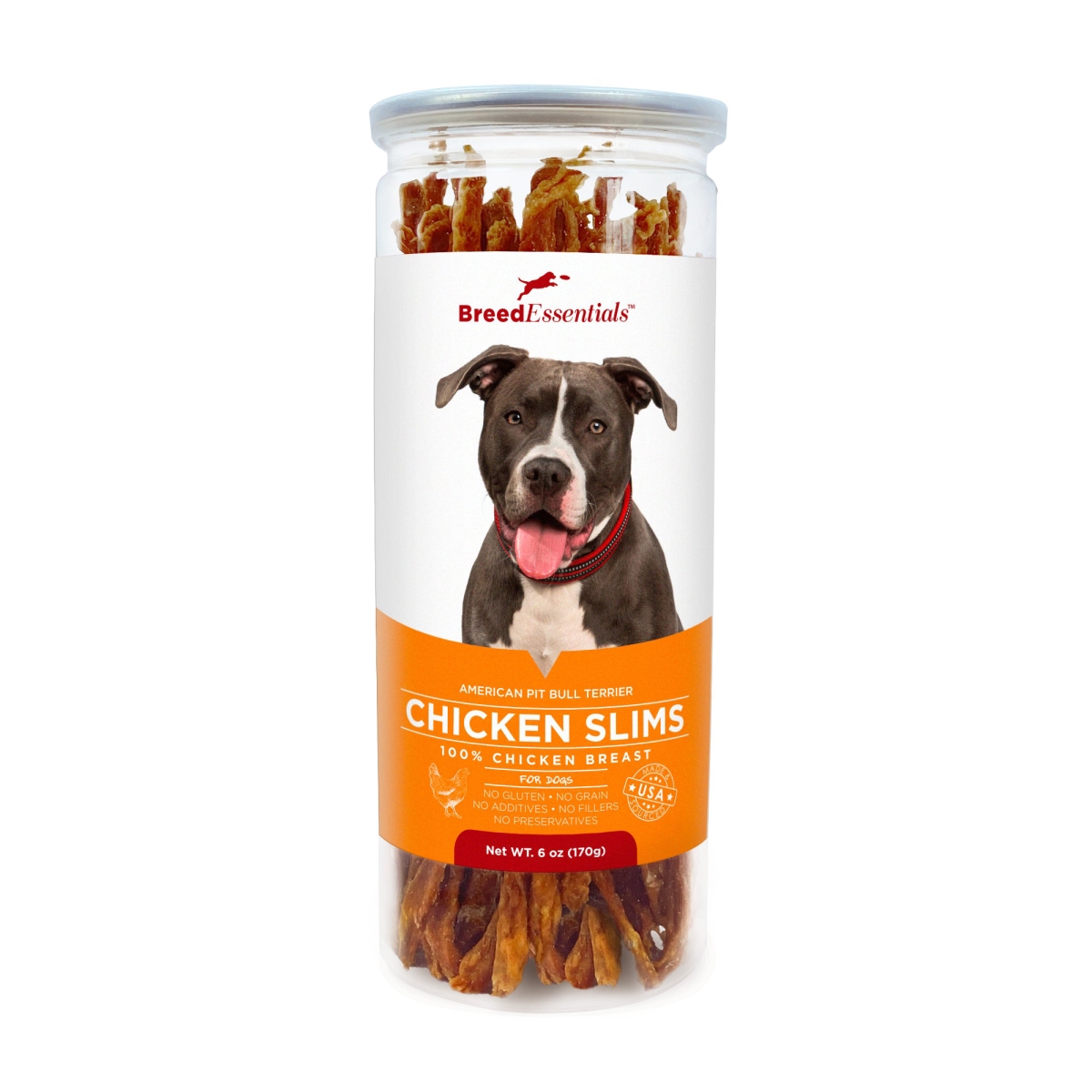 Picture of Breed Essentials 197247002017 6 oz Chicken Slims - Pit Bull