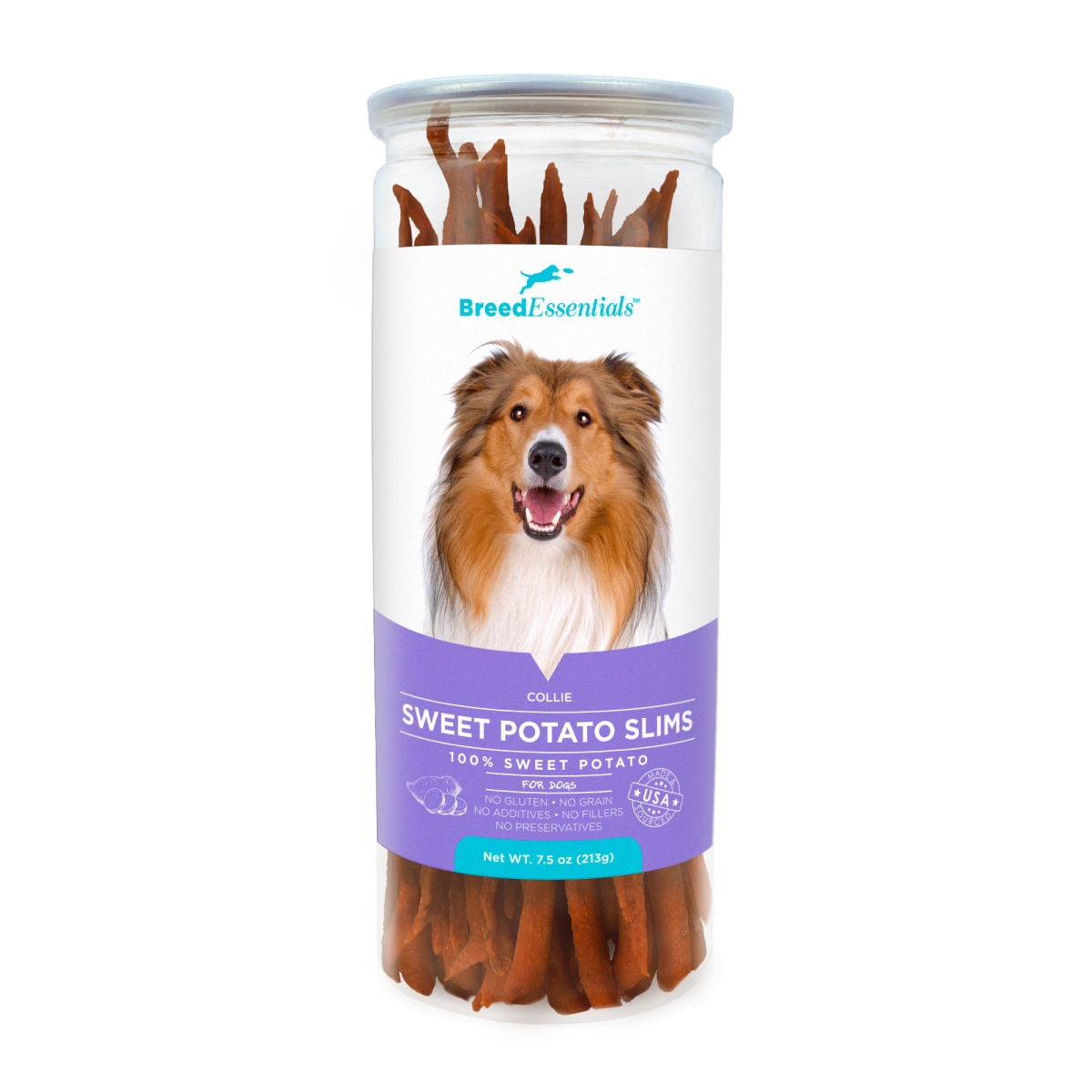 Picture of Breed Essentials 197247002109 7.5 oz Sweet Potato Slims - Collie