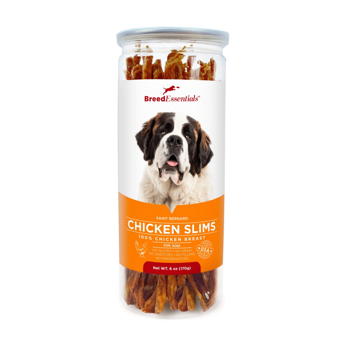 Picture of Breed Essentials 197247002161 6 oz Chicken Slims - St. Bernard