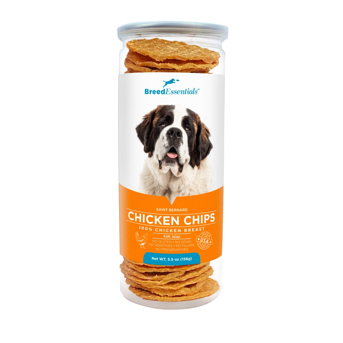 Picture of Breed Essentials 197247002178 5.5 oz Chicken Chips - St. Bernard