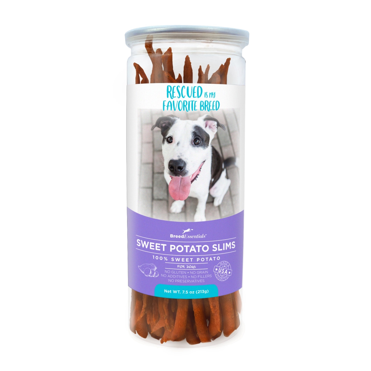 Picture of Breed Essentials 197247002253 7.5 oz Sweet Potato Slims - Rescue