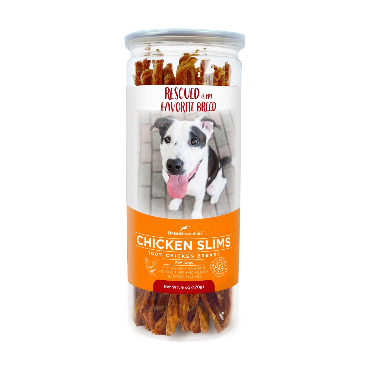 Picture of Breed Essentials 197247002260 6 oz Chicken Slims - Rescue