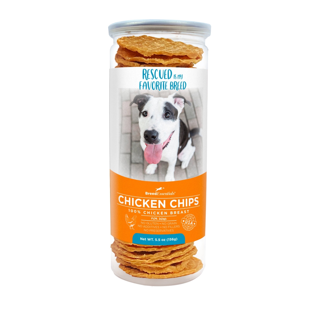 Picture of Breed Essentials 197247002277 5.5 oz Chicken Chips - Rescue