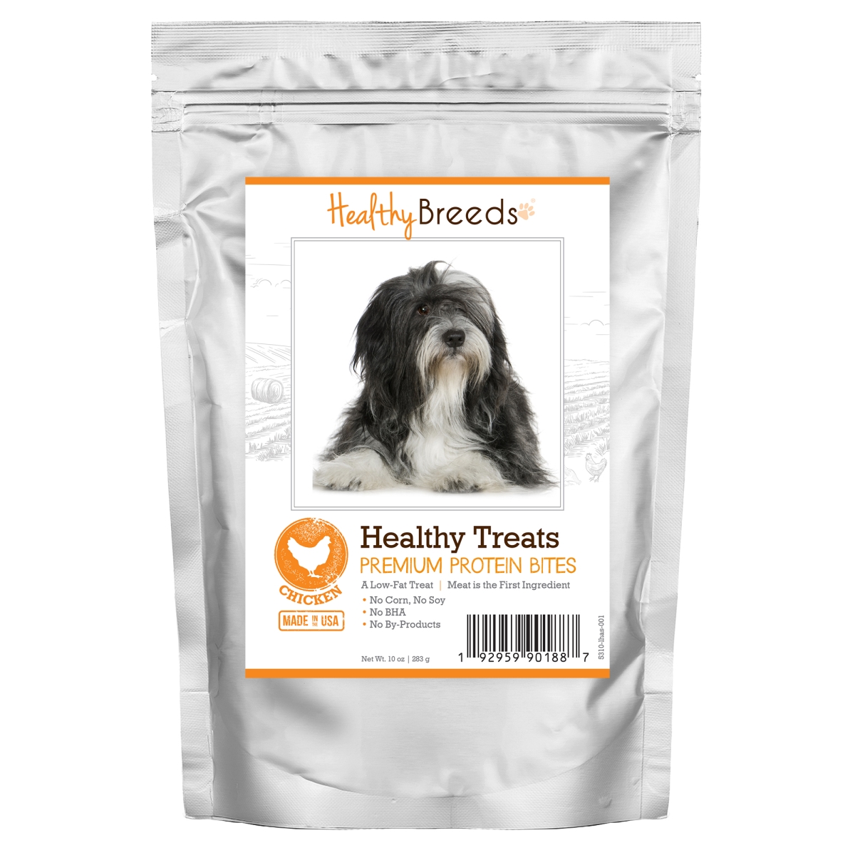 Lhasa Apso Healthy Treats Premium Protein Bites Chicken Dog Treats, 10 oz -  PamperedPets, PA3495326