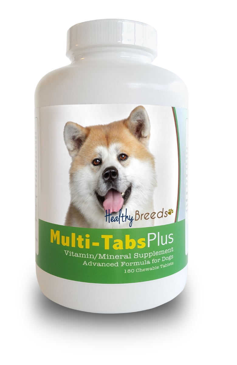 840235139706 Akita Multi-Tabs Plus Chewable Tablets - 180 Count