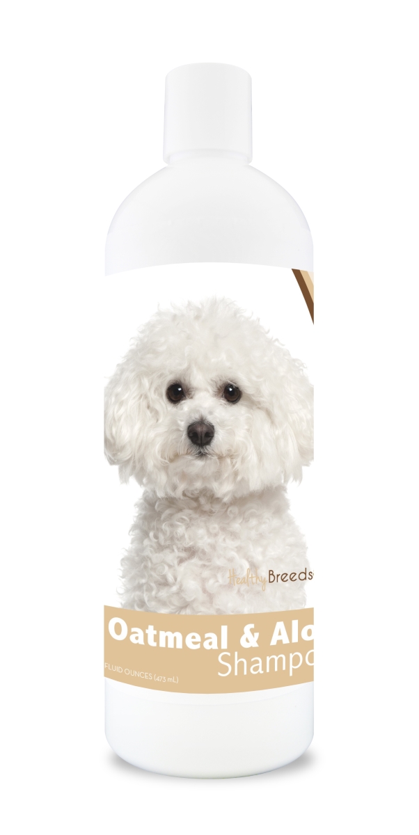 Picture of Healthy Breeds 840235102595 16 oz Bichon Frise Oatmeal Shampoo with Aloe