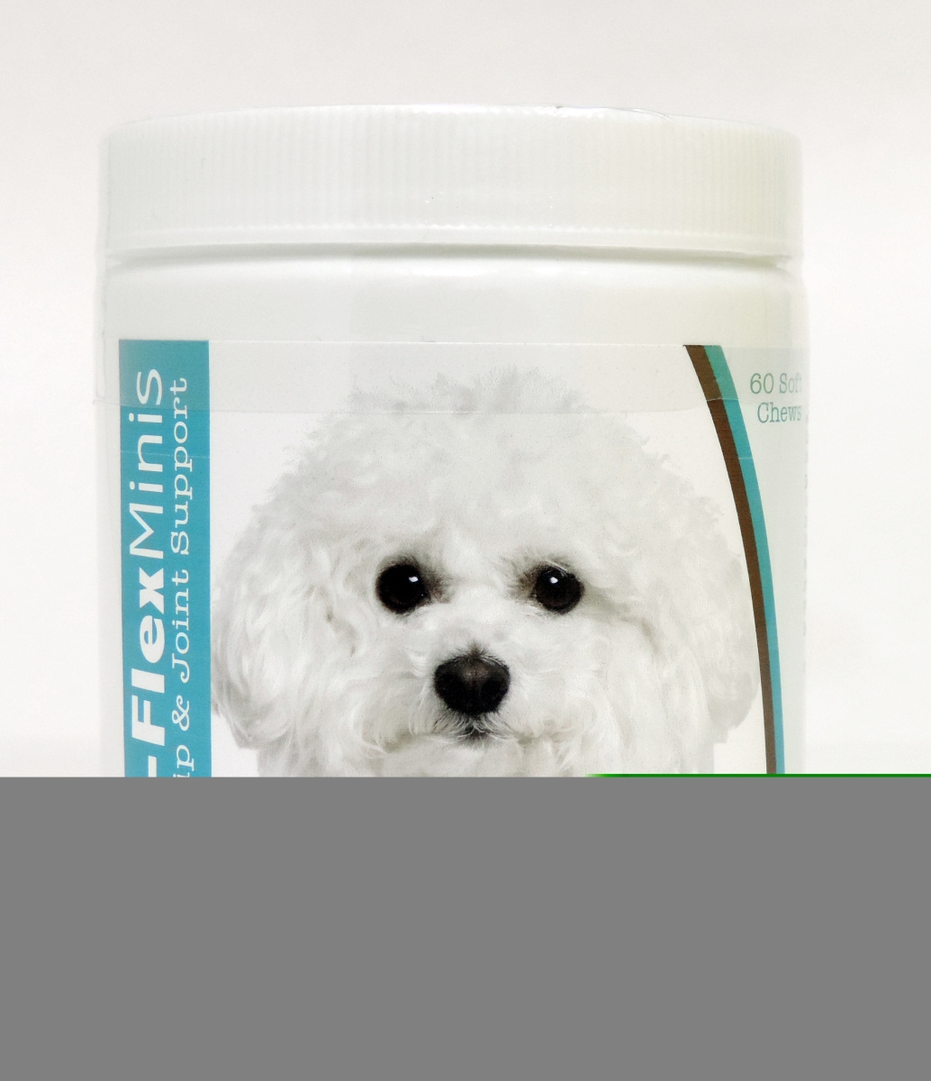 Picture of Healthy Breeds 840235102670 Bichon Frise Z-Flex Minis Hip & Joint Support Soft Chews - 60 Count