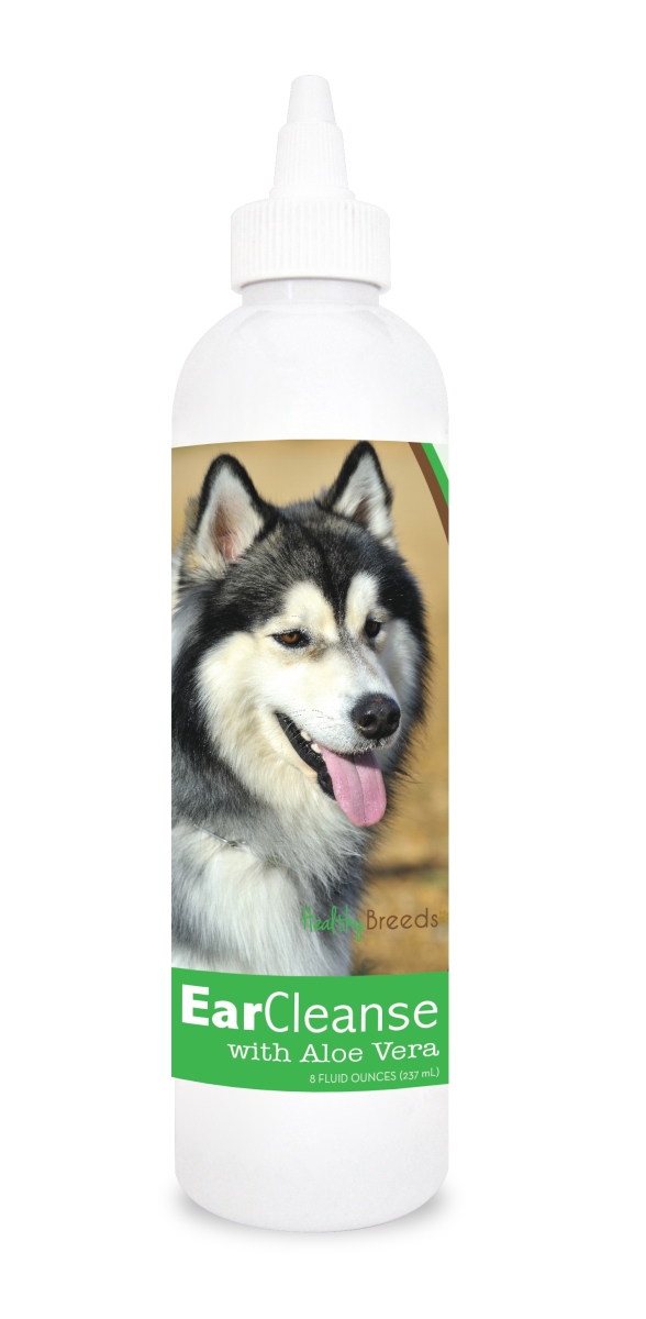 Picture of Healthy Breeds 840235114390 8 oz Siberian Husky Ear Cleanse with Aloe Vera Cucumber Melon