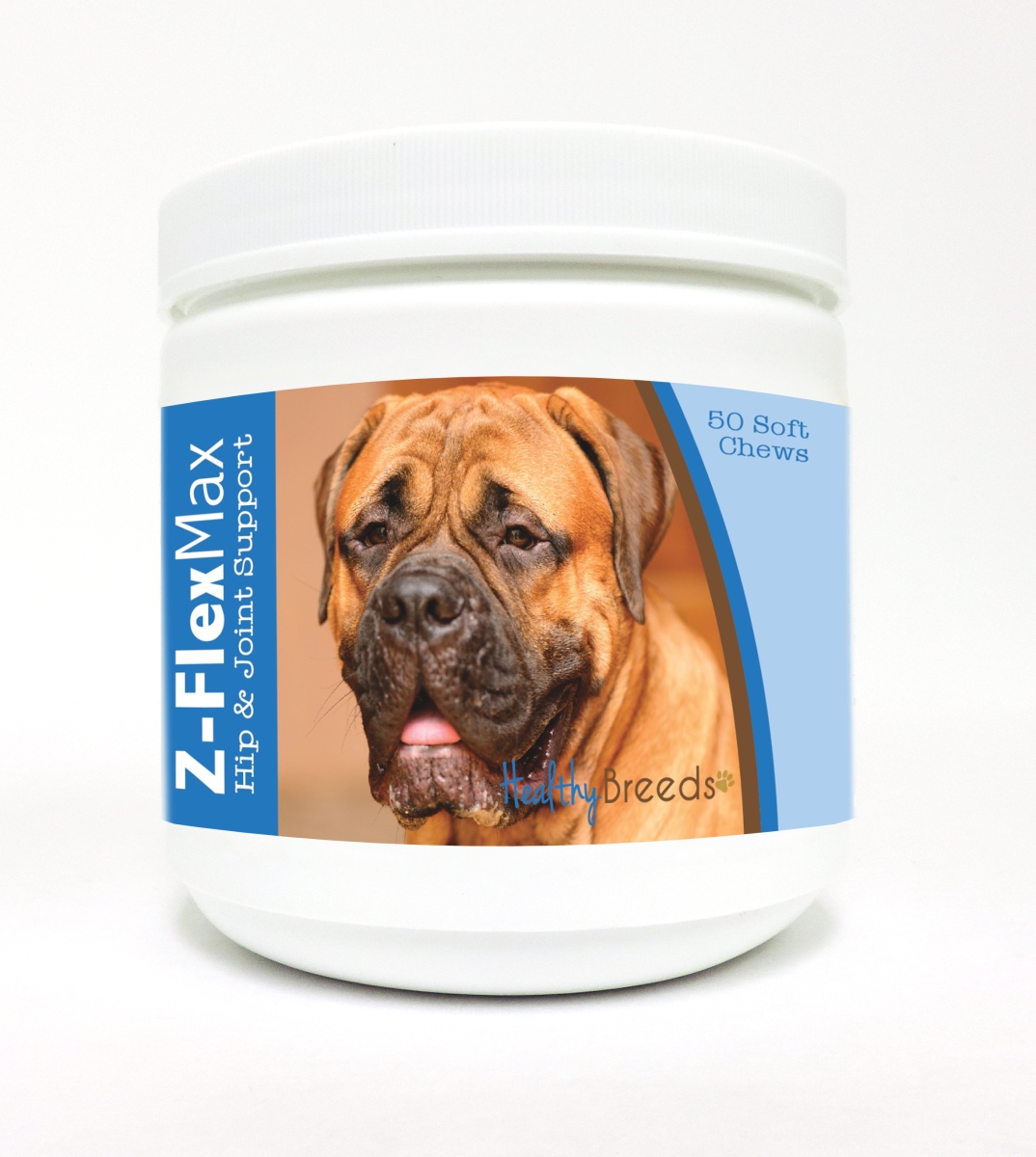 840235102946 Bullmastiff Z-Flex Max Hip & Joint Soft Chews - 50 Count