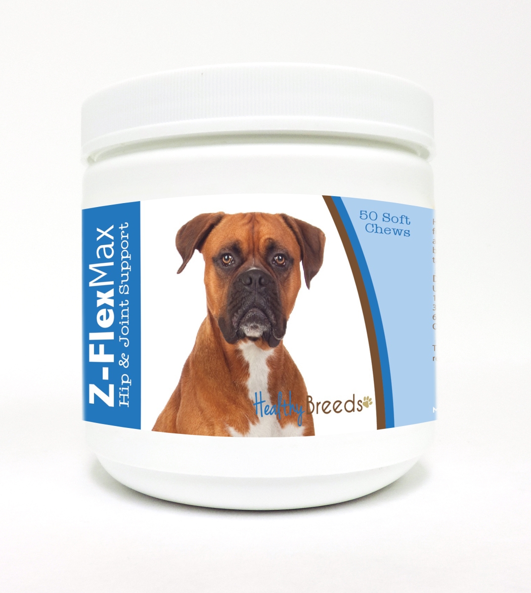 Picture of Healthy Breeds 840235103110 Boxer Z-Flex Max Hip & Joint Soft Chews - 50 Count