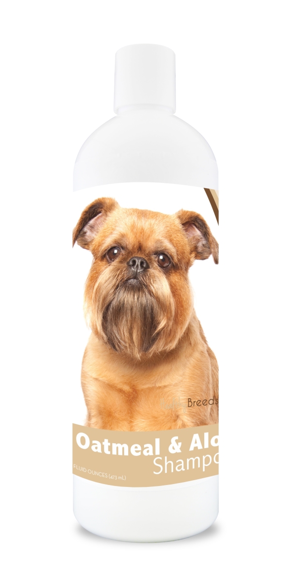 Picture of Healthy Breeds 840235103370 16 oz Brussels Griffon Oatmeal Shampoo with Aloe
