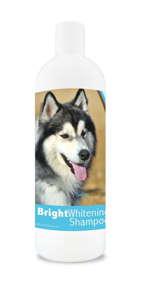 Picture of Healthy Breeds 840235114444 12 oz Siberian Husky Bright Whitening Shampoo