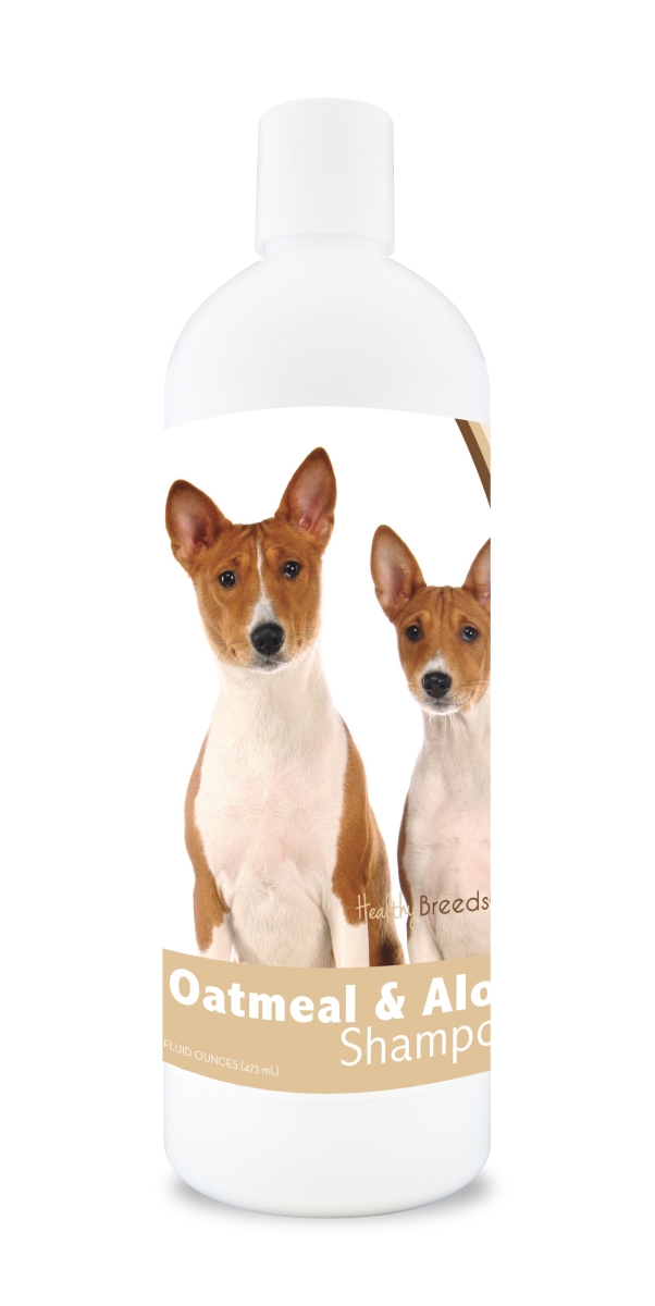 Picture of Healthy Breeds 840235103509 16 oz Basenji Oatmeal Shampoo with Aloe