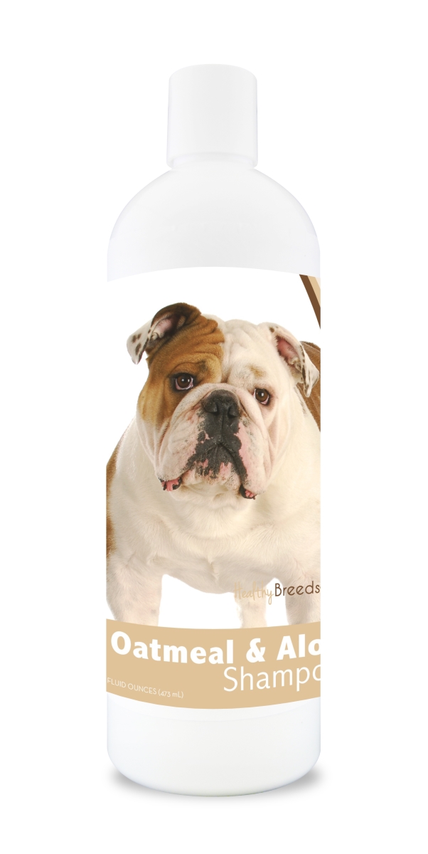 Picture of Healthy Breeds 840235103950 16 oz Bulldog Oatmeal Shampoo with Aloe