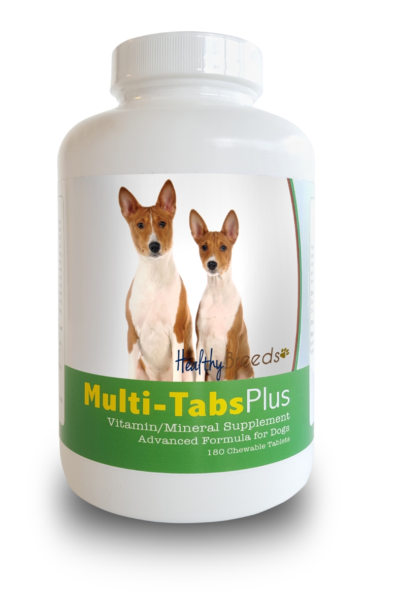 840235139904 Basenji Multi-Tabs Plus Chewable Tablets - 180 Count