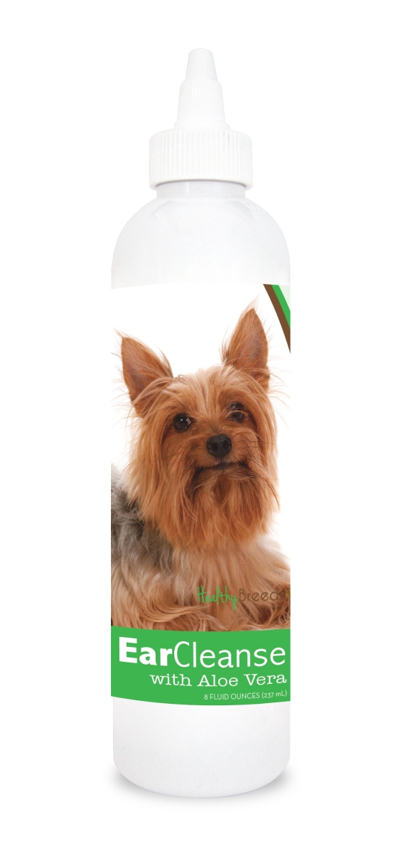 Picture of Healthy Breeds 840235114574 8 oz Silky Terrier Ear Cleanse with Aloe Vera Cucumber Melon