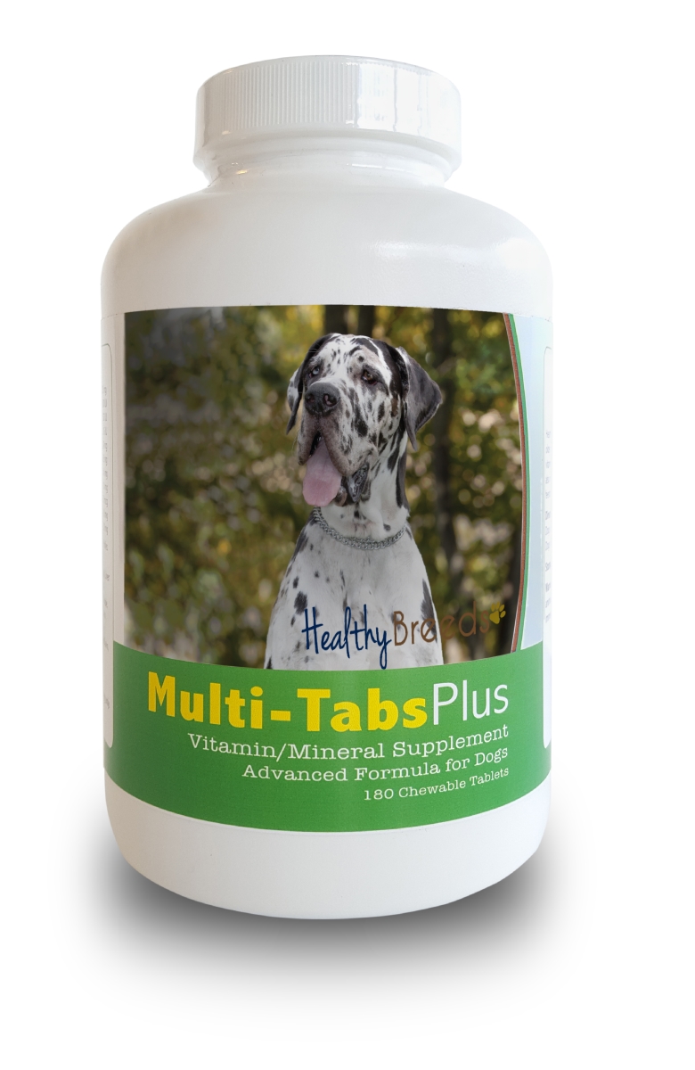 840235140108 Great Dane Multi-Tabs Plus Chewable Tablets - 180 Count