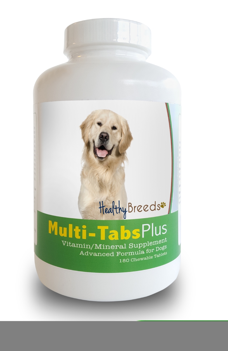 840235140238 Golden Retriever Multi-Tabs Plus Chewable Tablets - 180 Count