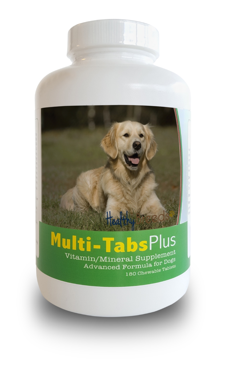 840235140245 Golden Retriever Multi-Tabs Plus Chewable Tablets - 180 Count