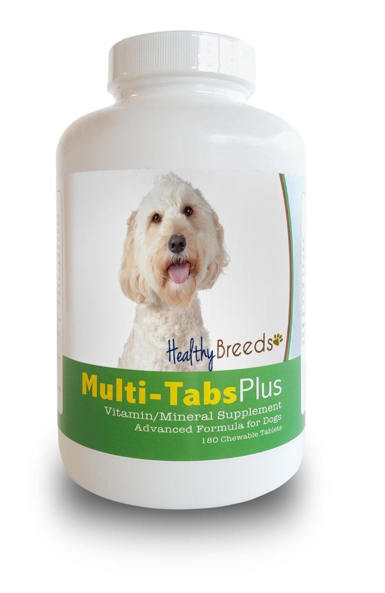 Picture of Healthy Breeds 840235140405 Labradoodle Multi-Tabs Plus Chewable Tablets, 180 Count