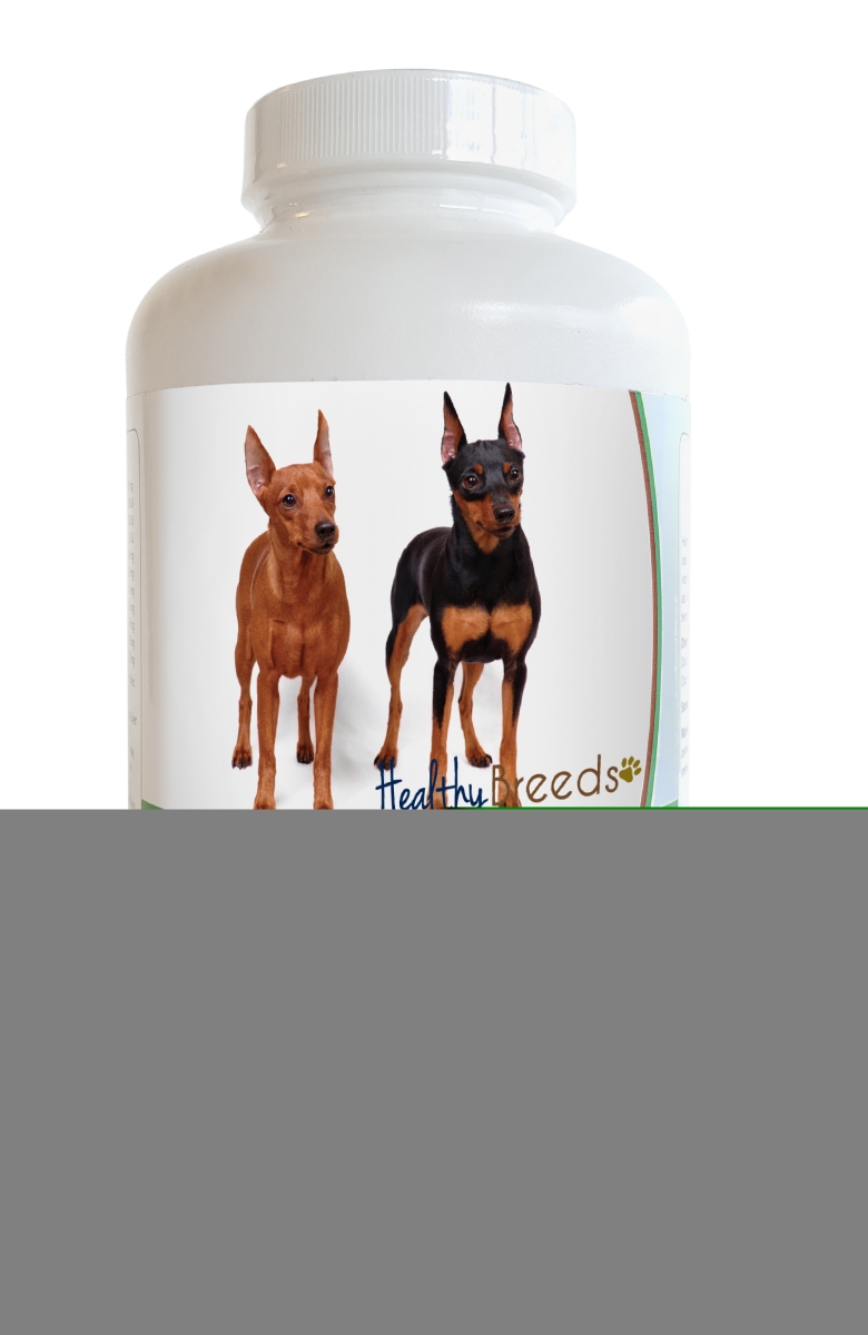 Picture of Healthy Breeds 840235140467 Miniature Pinscher Multi-Tabs Plus Chewable Tablets, 180 Count
