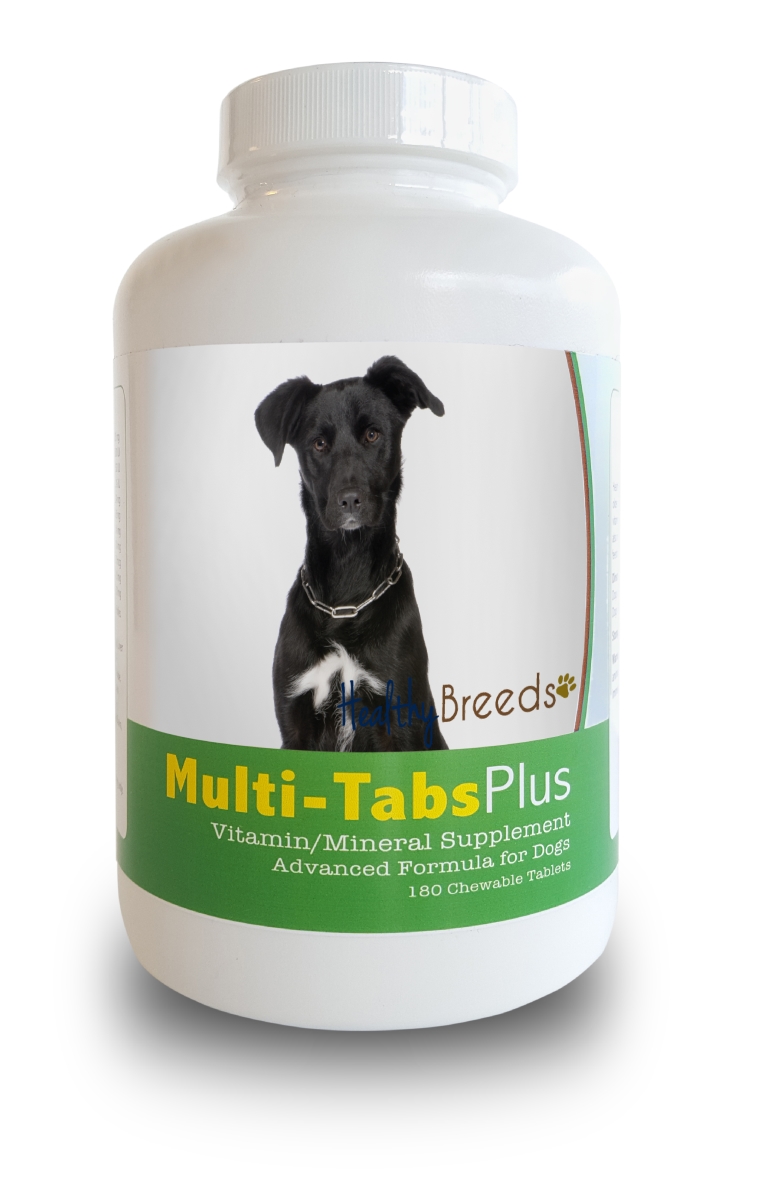 Picture of Healthy Breeds 840235140498 Mutt Multi-Tabs Plus Chewable Tablets, 180 Count