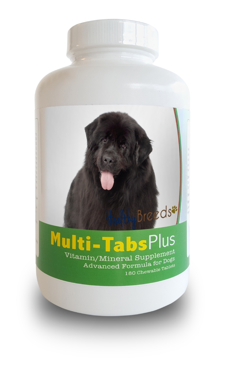 Picture of Healthy Breeds 840235140528 Newfoundl & Multi-Tabs Plus Chewable Tablets, 180 Count