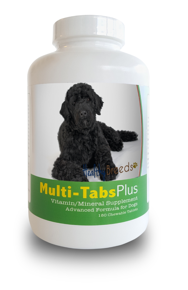 Picture of Healthy Breeds 840235140610 Portuguese Water Dog Multi-Tabs Plus Chewable Tablets, 180 Count