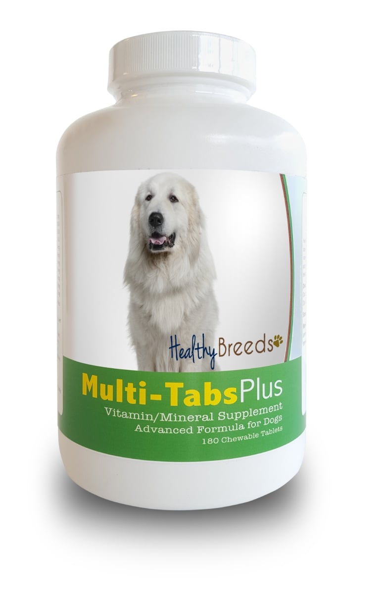 Picture of Healthy Breeds 840235140672 Great Pyrenees Multi-Tabs Plus Chewable Tablets, 180 Count
