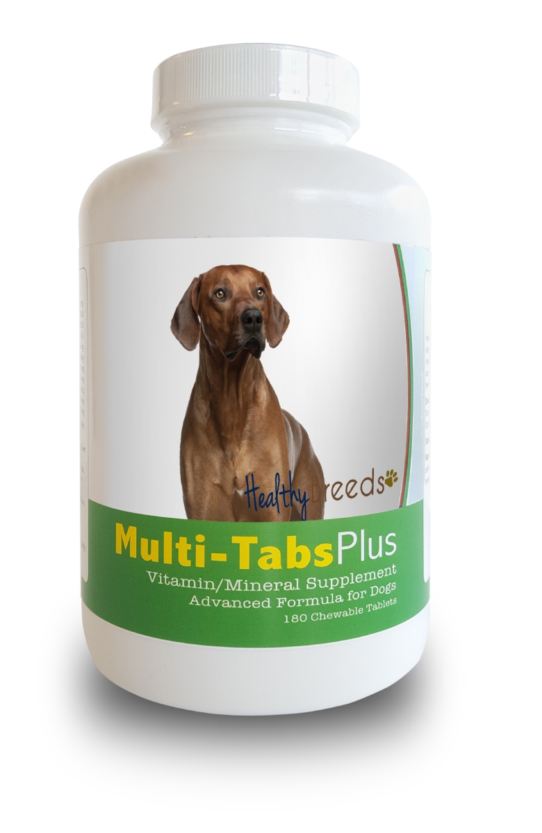 Picture of Healthy Breeds 840235140689 Rhodesian Ridgeback Multi-Tabs Plus Chewable Tablets, 180 Count
