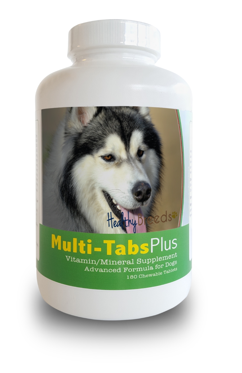 Picture of Healthy Breeds 840235140757 Siberian Husky Multi-Tabs Plus Chewable Tablets, 180 Count