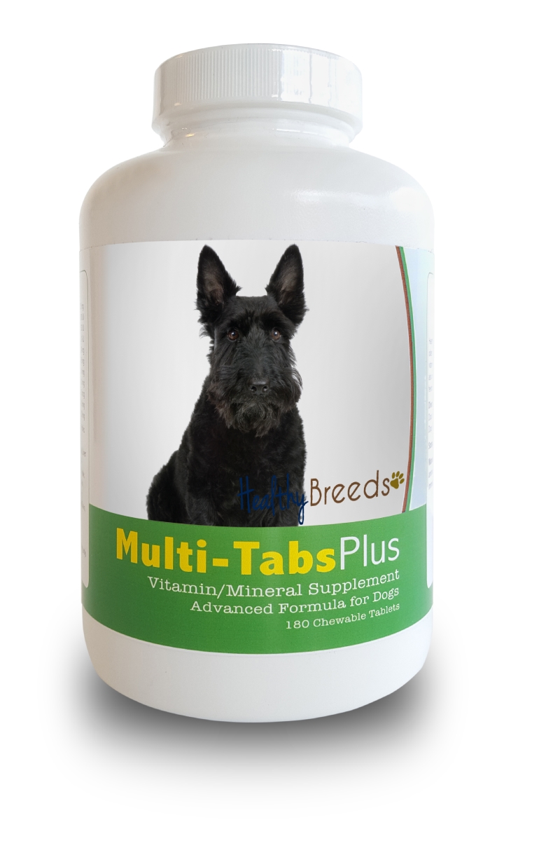 Picture of Healthy Breeds 840235140801 Scottish Terrier Multi-Tabs Plus Chewable Tablets, 180 Count