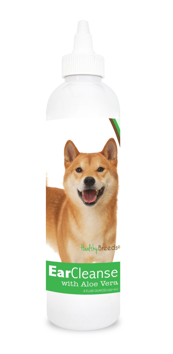 Picture of Healthy Breeds 840235114703 8 oz Shiba Inu Ear Cleanse with Aloe Vera Cucumber Melon