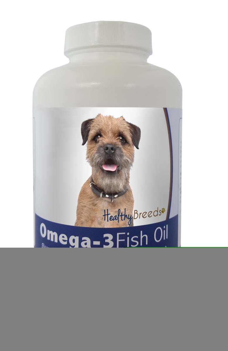 Picture of Healthy Breeds 840235141037 Border Terrier Omega-3 Fish Oil Softgels&#44; 180 Count