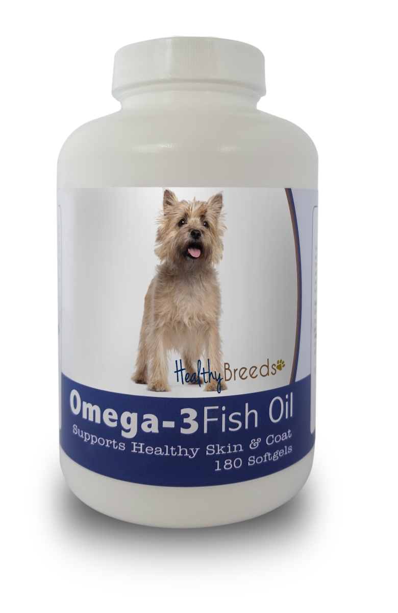 Picture of Healthy Breeds 840235141181 Cairn Terrier Omega-3 Fish Oil Softgels, 180 Count