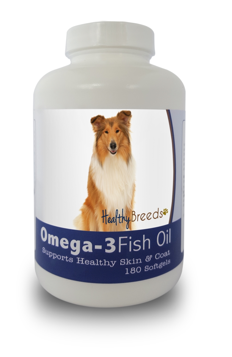 Picture of Healthy Breeds 840235141259 Collie Omega-3 Fish Oil Softgels&#44; 180 Count