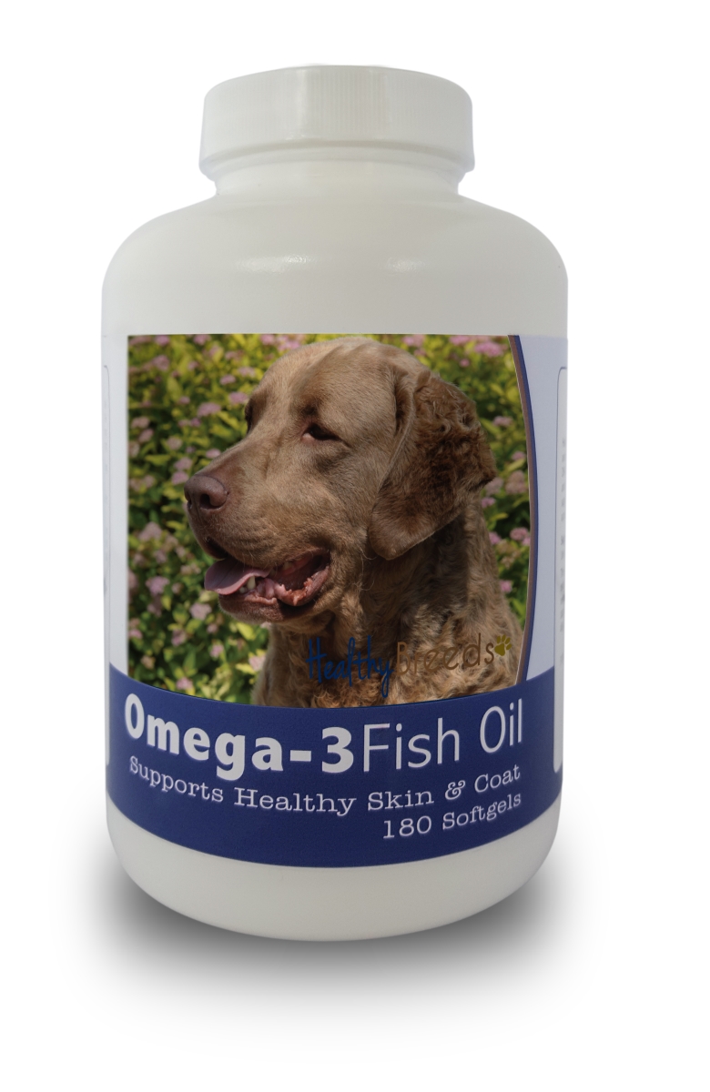 Picture of Healthy Breeds 840235141266 Chesapeake Bay Retriever Omega-3 Fish Oil Softgels, 180 Count
