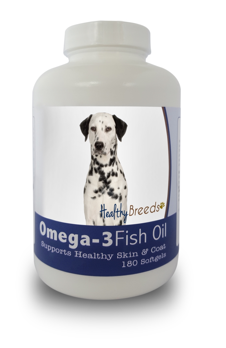 Picture of Healthy Breeds 840235141327 Dalmatian Omega-3 Fish Oil Softgels&#44; 180 Count