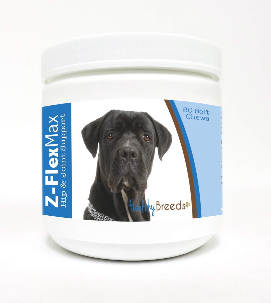 Picture of Healthy Breeds 840235104315 Cane Corso Z-Flex Max Hip & Joint Soft Chews&#44; 50 Count