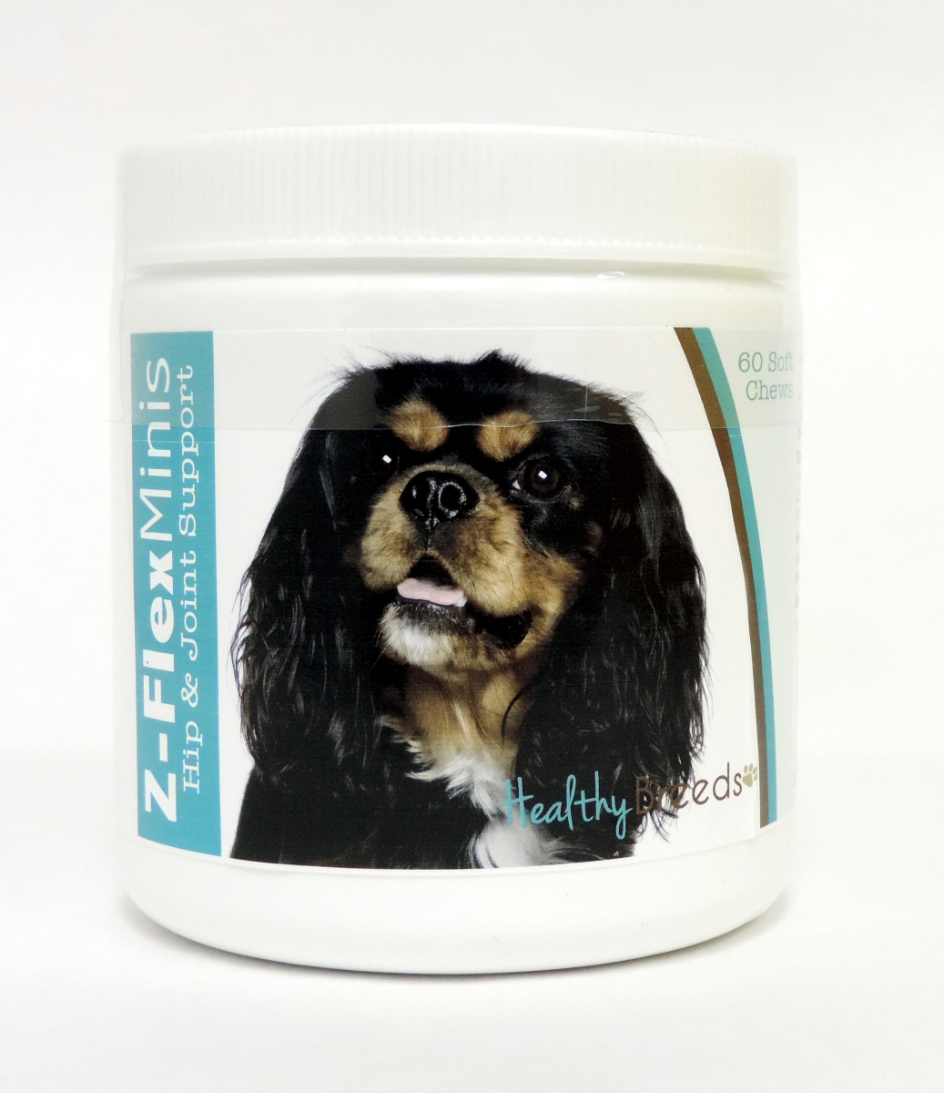 Picture of Healthy Breeds 840235104506 Cavalier King Charles Spaniel Z-Flex Minis Hip & Joint Support Soft Chews&#44; 60 Count