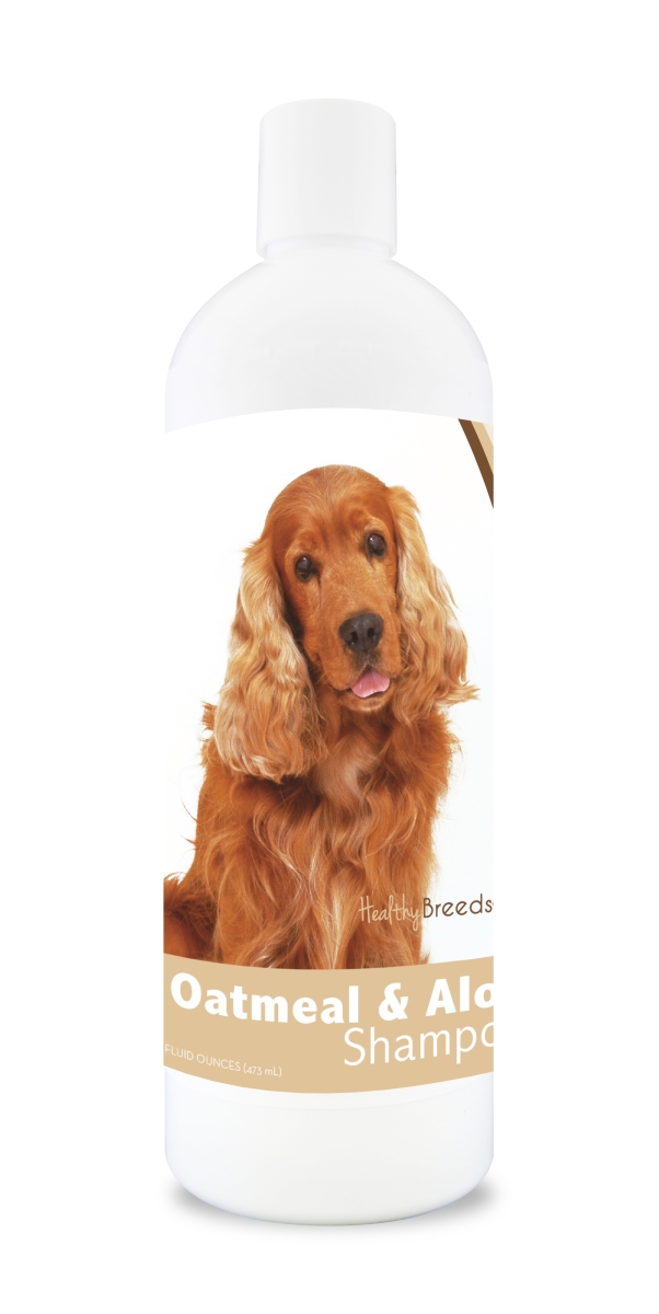 Picture of Healthy Breeds 840235105572 16 oz Cocker Spaniel Oatmeal Shampoo with Aloe