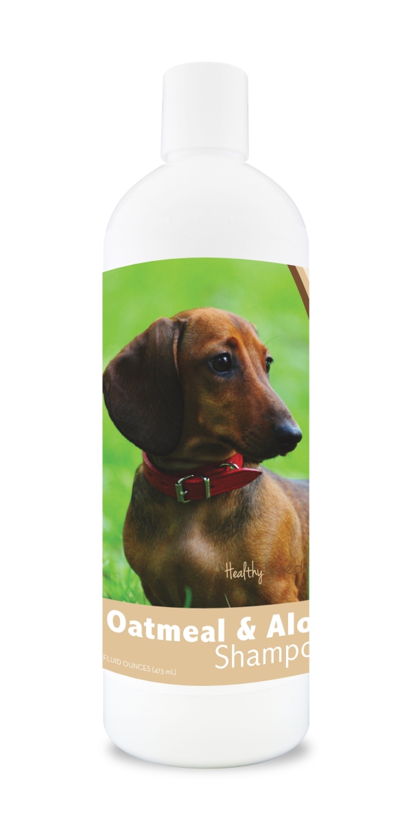 Picture of Healthy Breeds 840235105749 16 oz 14.5 lbs Dachshund Oatmeal Shampoo with Aloe