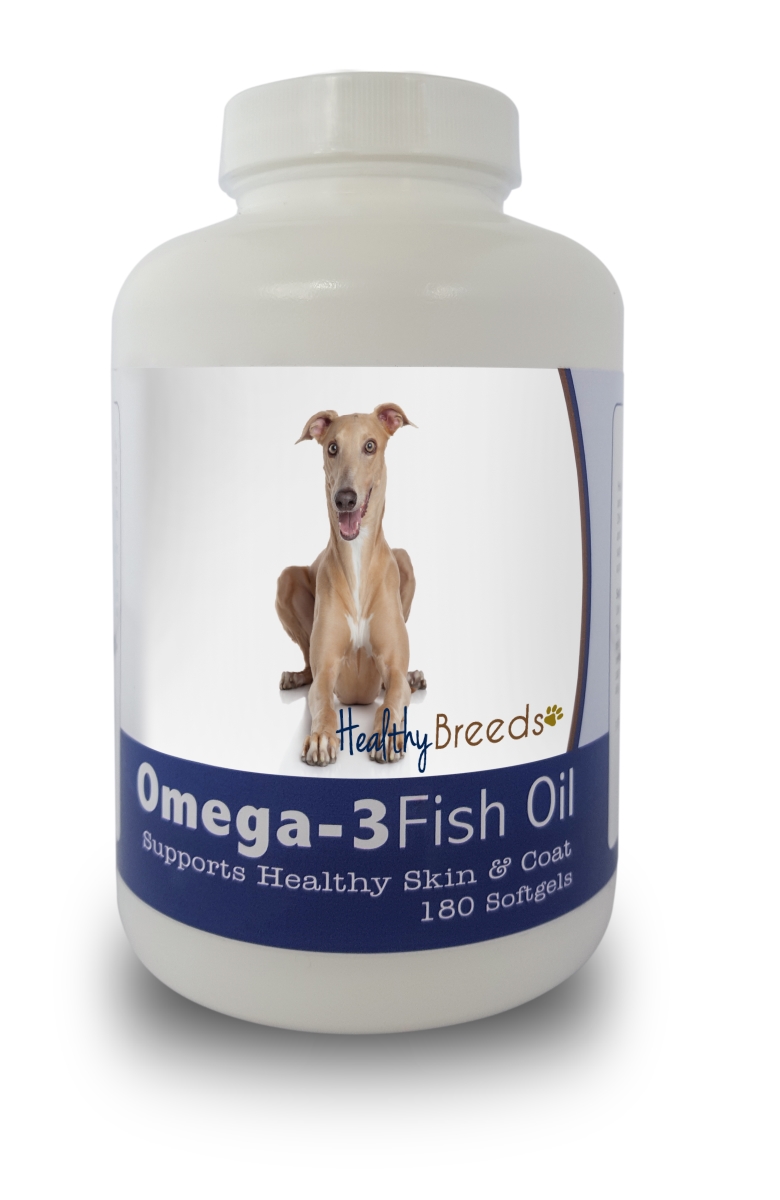 Picture of Healthy Breeds 840235141556 Italian Greyhound Omega-3 Fish Oil Softgels&#44; 180 Count