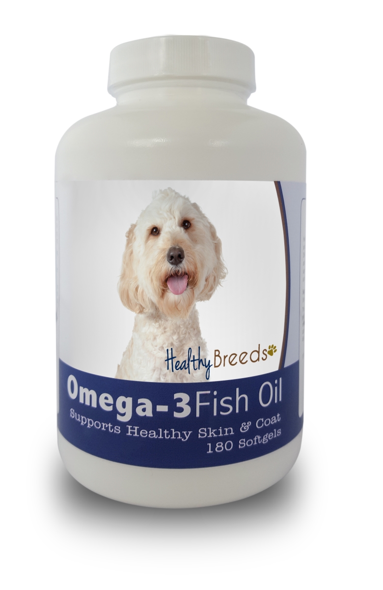 Picture of Healthy Breeds 840235141631 Labradoodle Omega-3 Fish Oil Softgels&#44; 180 Count