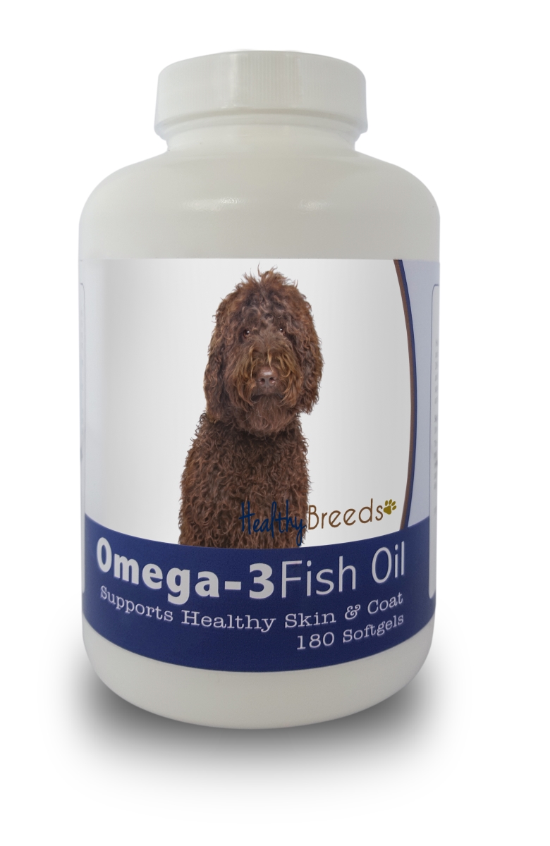 Picture of Healthy Breeds 840235141648 Labradoodle Omega-3 Fish Oil Softgels&#44; 180 Count