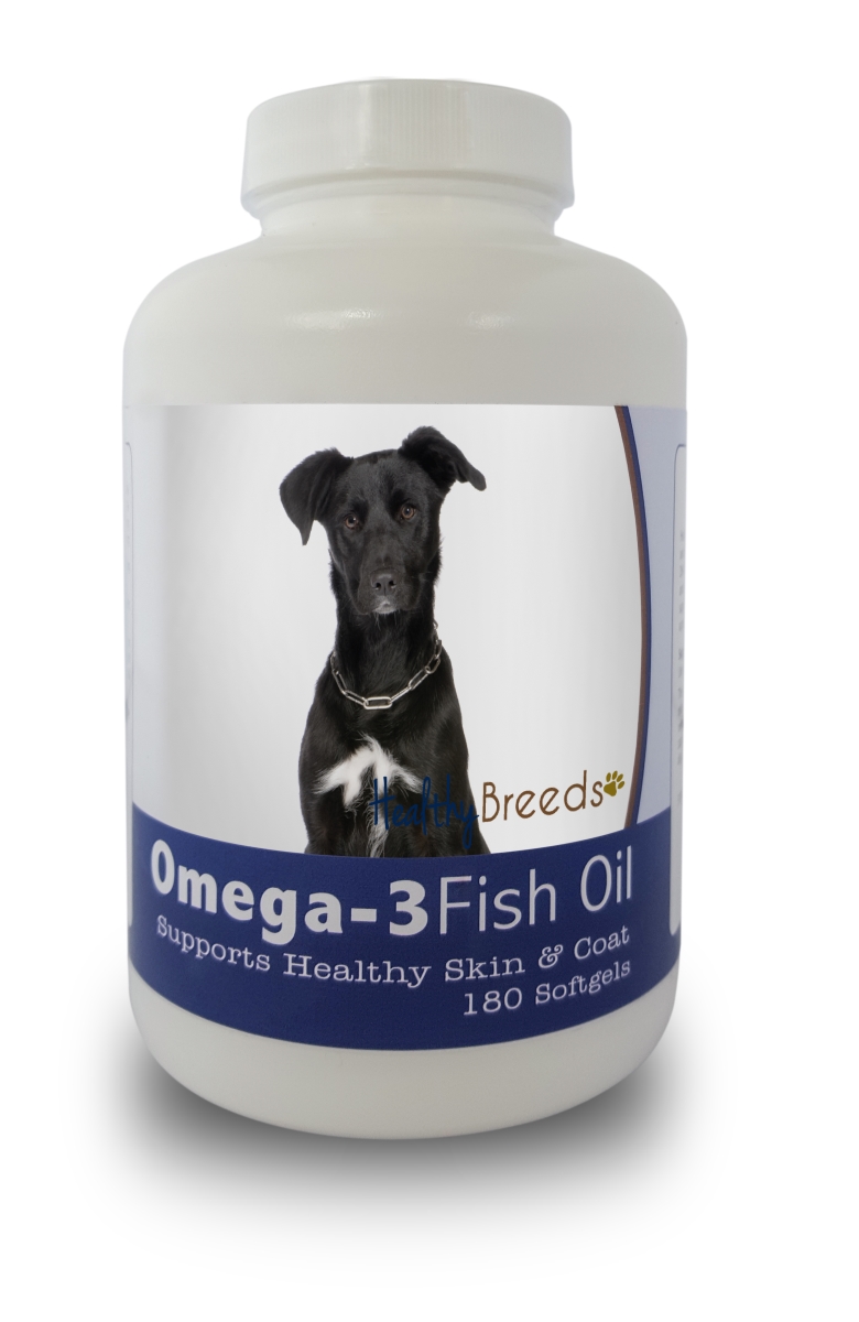 Picture of Healthy Breeds 840235141723 Mutt Omega-3 Fish Oil Softgels&#44; 180 Count