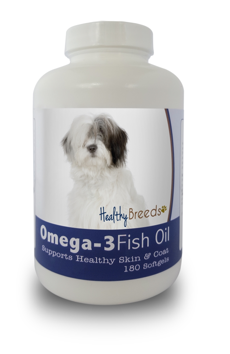 Picture of Healthy Breeds 840235141952 Old English Sheepdog Omega-3 Fish Oil Softgels - 180 count